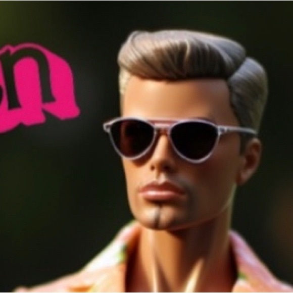 KEN "TOO GLAM TO GIVE A DAMN" DOLL POSTER 11X17, 1X14, 8X10 LIMITED EDITION - Picture 2 of 2
